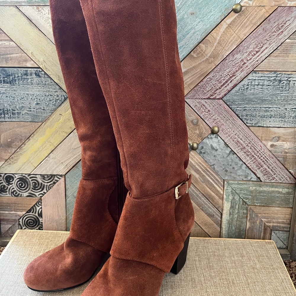 BCBGeneration Women's Rust Heeled Boots - Picture 6 of 11